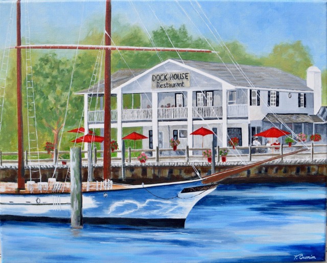 Beaufort Waterfront <br> 16X20 <br> Sold