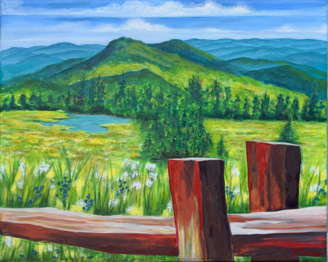 Mountain Brook <br> 18X24 <br> Sold