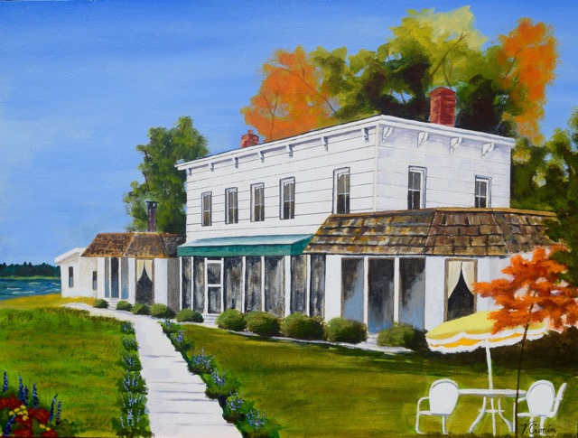 Growing up on the Hudson <br> 12X16 <br> Not for Sale