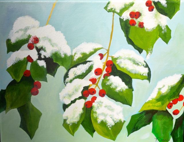 Winter Holly <br> 11X14