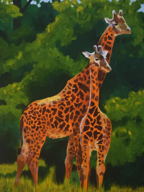 Spring Arrival <br> 18X24 <br> Sold