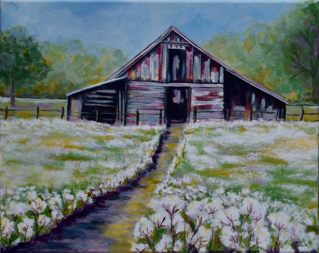 Cotton Field <br> 16X20