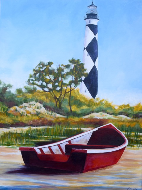 Majestic Cape Lookout <br> 18X24 <br> Sold