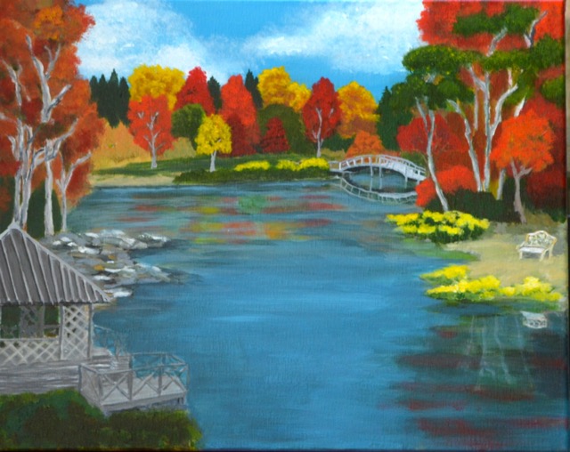 Autumn Lake <br> 16X20