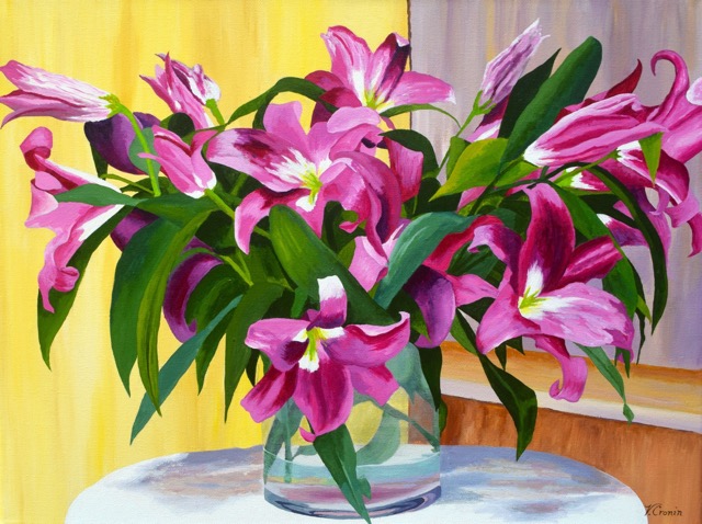 Heidelberg Lillies <br> 18X24 