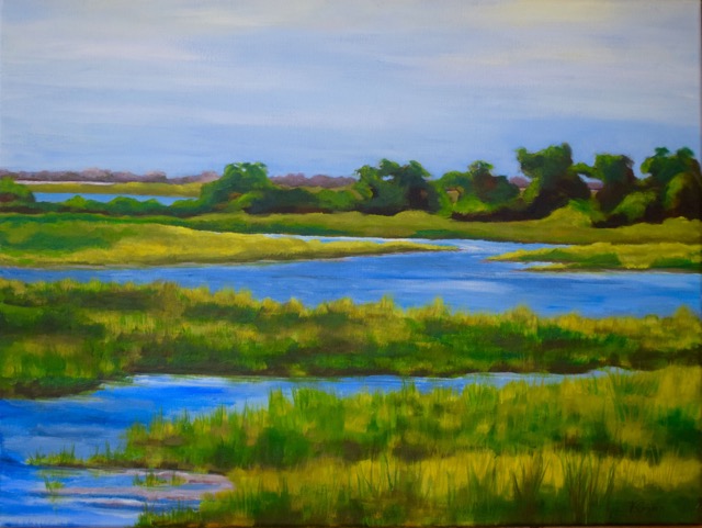 Summer Marsh <br> 18X24