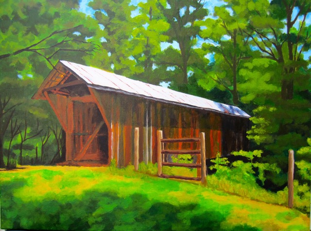 Bunker Hill Bridge <br> 18X24