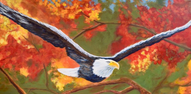 Autumn Flight <br> 18X36