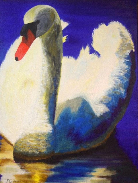 Majestic Swan <br> 12X16