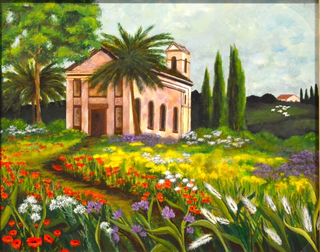 Roman Church <br> 16X20 <br> Sold